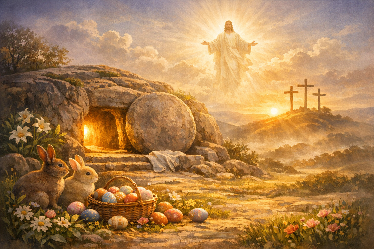 Easter Sunday History: Eggs, Rabbits, and the Christ Who Never Changes
