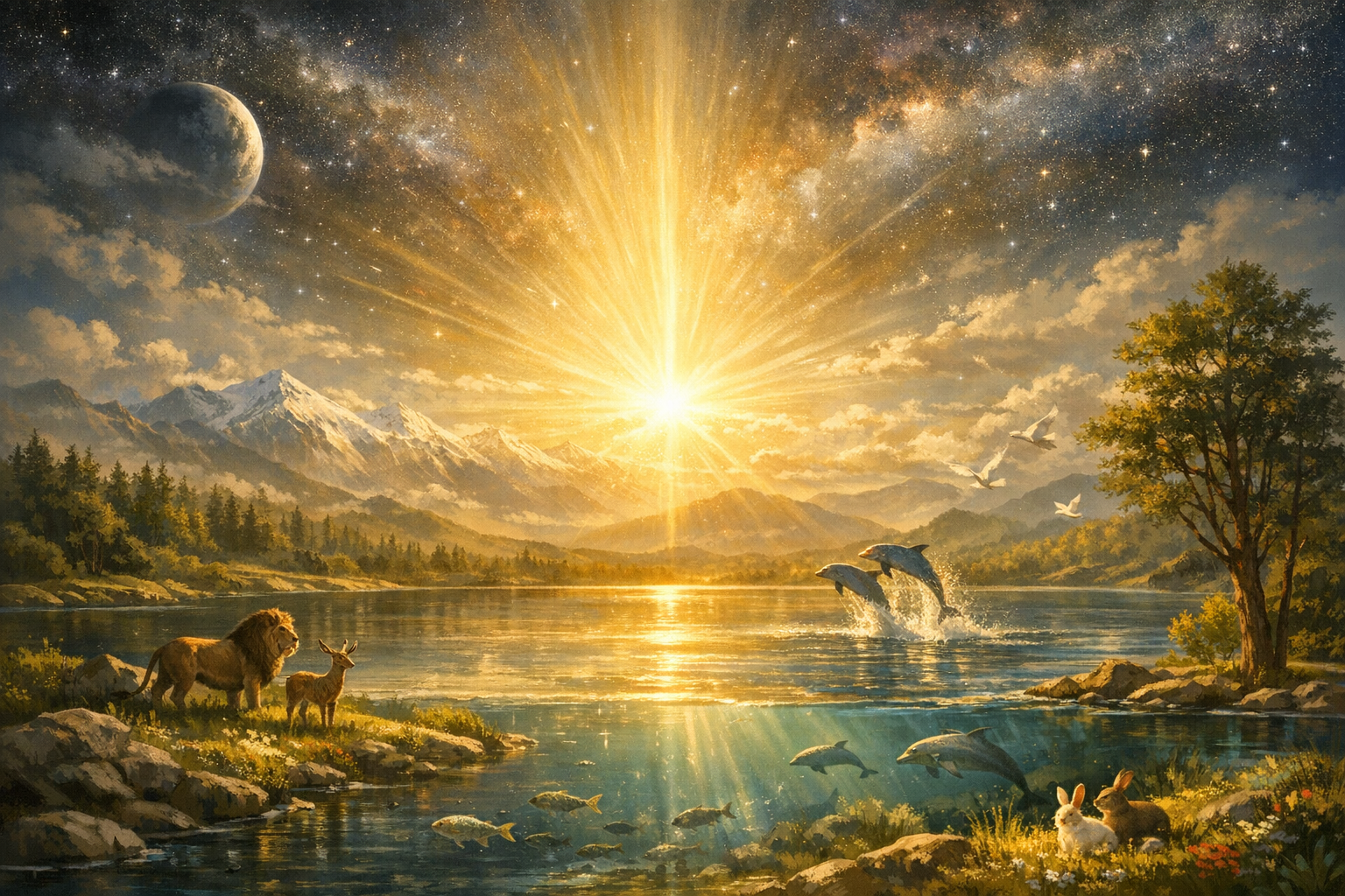 In the Beginning: God Speaks, Creates, and Gives Life (Genesis 1)